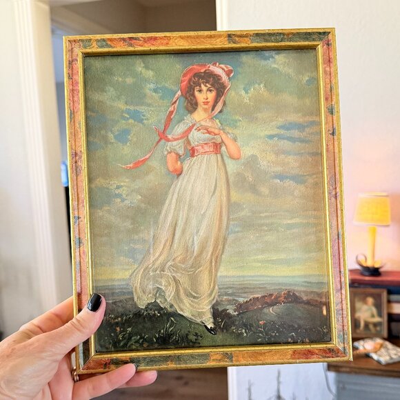 Vintage "Pinkie" Picture Thomas Lawrence (1769–1830) - Picture 8 of 13